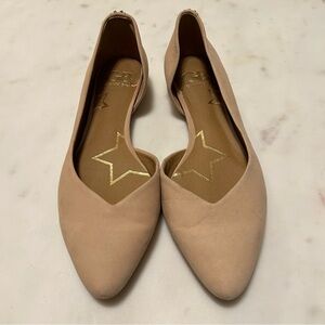 Pointed toe flats GIANNI VINNI  cream color